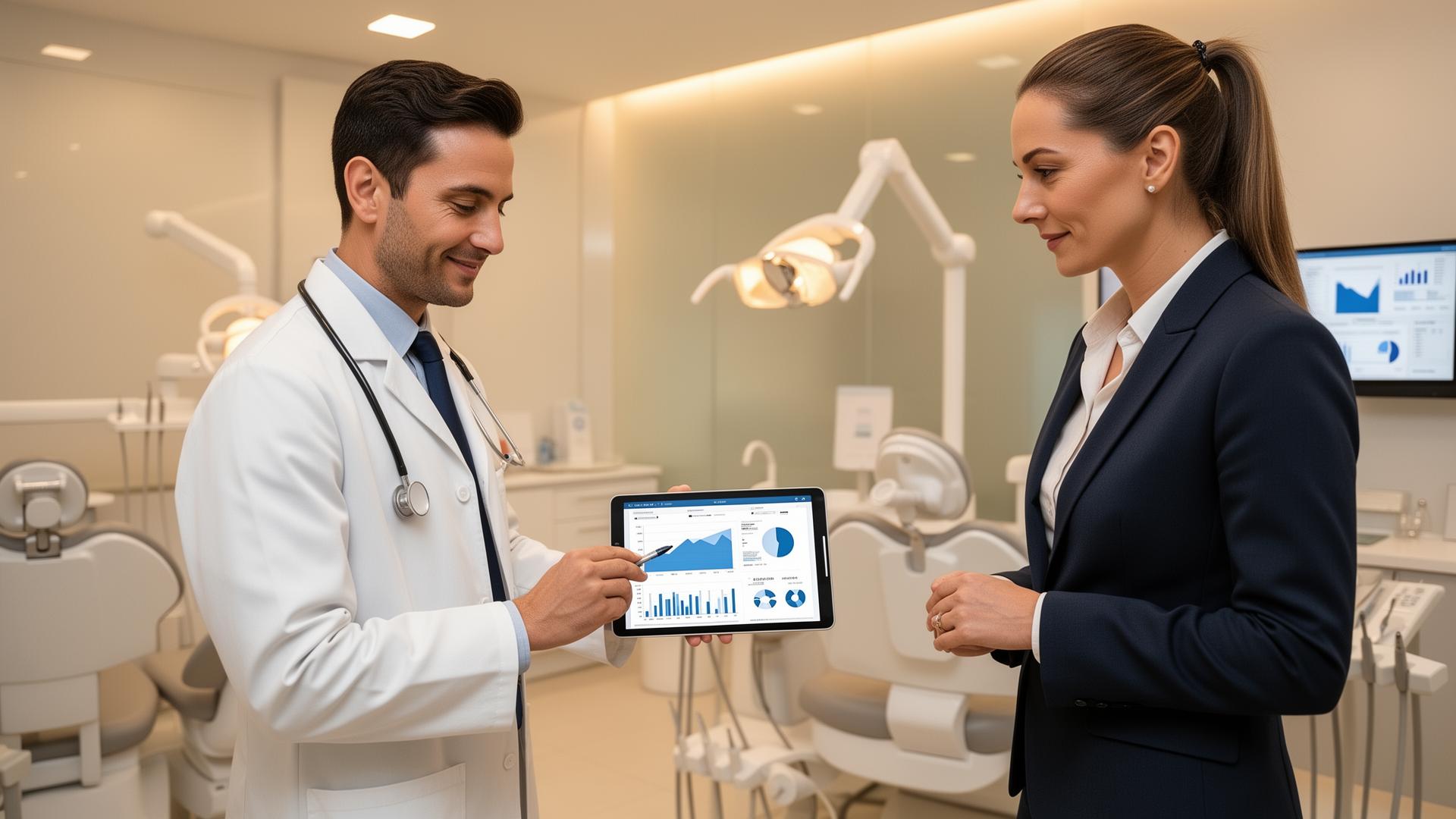 AI Dentist With Screen